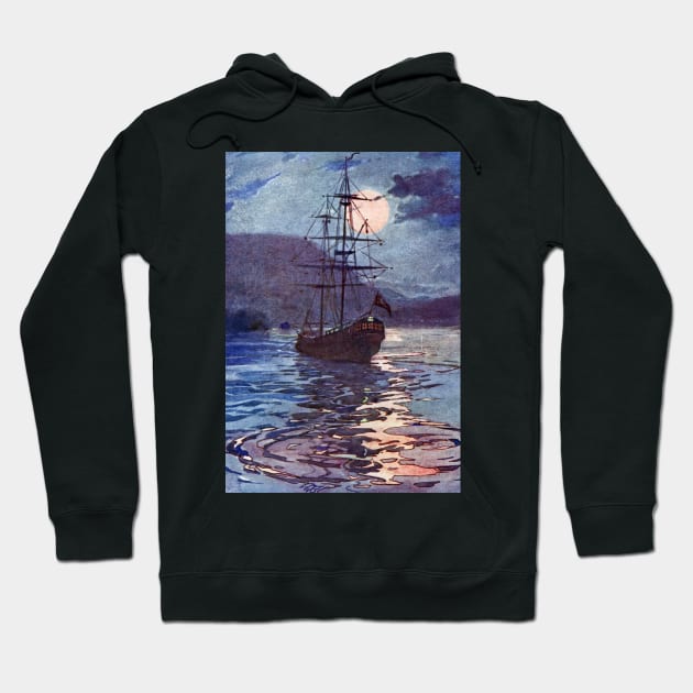 The Jolly Roger by Alice B. Woodward Hoodie by vintage-art